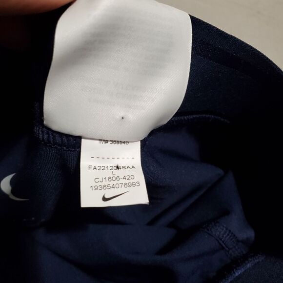 Nike Essential Victory Tennis Skirt Womens Sz Large Blue CJ1606-420 NWT - Picture 9 of 10